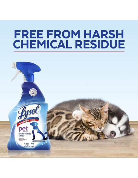 Lysol Spray Limpiador Desinfectante para Mascotas 946ml