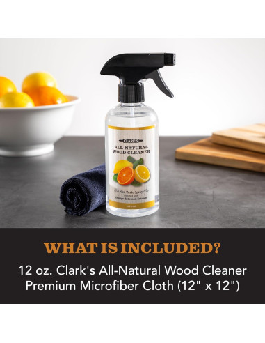 Limpiador Natural para Tablas de Cortar CLARK'S 355ml