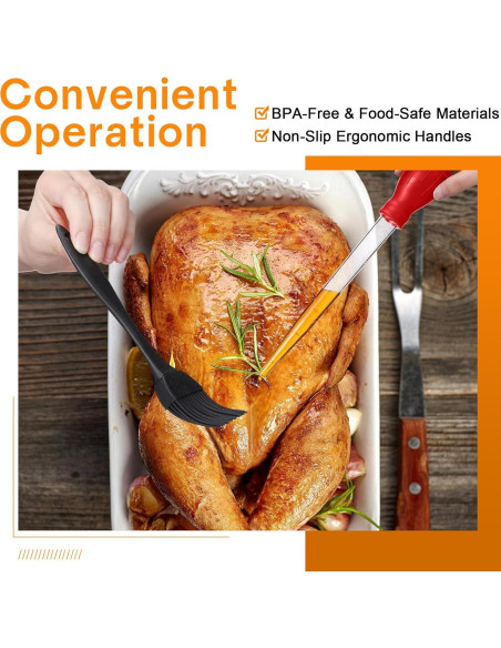 Juego de Cocina Boao 5 Piezas Nylon Resistente al Calor