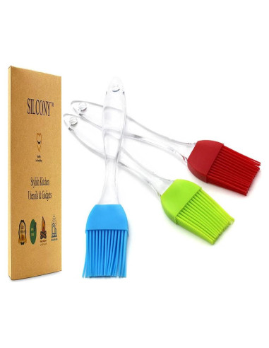 Brocha de Silicona Silcony 17.78 cm - Apta para Lavavajillas