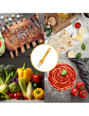 5 Pcs Brochas de Basting Couponhub para Cocinar y Hornear