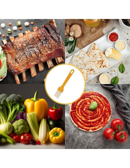 5 Pcs Brochas de Basting Couponhub para Cocinar y Hornear