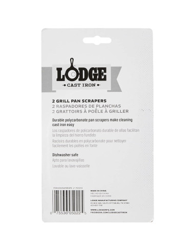 Raspador de Sartén a la Parrilla Lodge - 2 Unidades