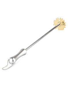 Raspador de Barbacoa Sage Owl de Latón Sin Cerdas 44.5 cm