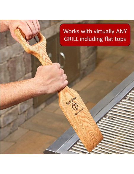 Rasqueta de Madera 20" Gran Rasqueta - Herramienta BBQ