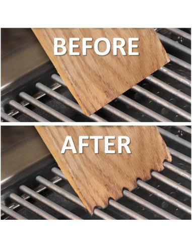 Rasqueta de Madera 20" Gran Rasqueta - Herramienta BBQ