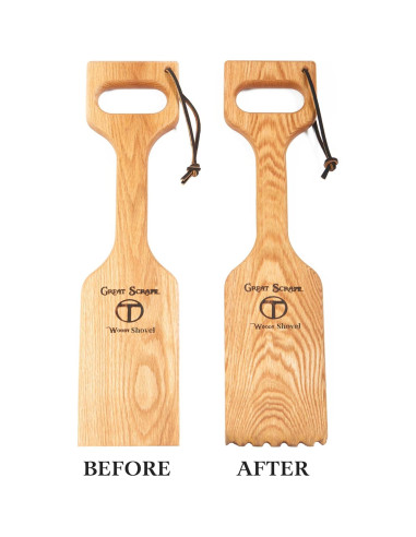 Rasqueta de Madera 20" Gran Rasqueta - Herramienta BBQ