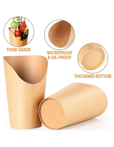 50 Tazas de Charcutería SEANSDA + 200 Palillos + 50 Etiquetas