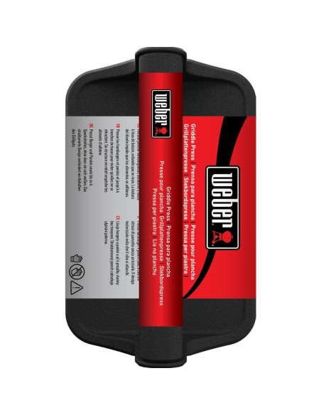 Prensa para Plancha Weber de Hierro Fundido 1.90 kg