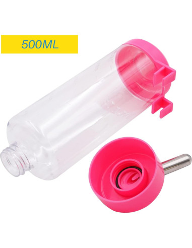 Paquete de 2 Botellas de Agua sin Goteo Oujimai 500 ml