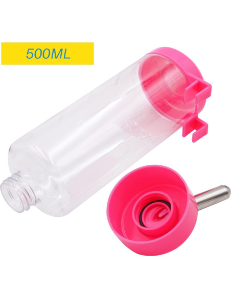 Paquete de 2 Botellas de Agua sin Goteo Oujimai 500 ml