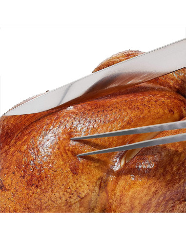 Tenedor de Tallado KAYCROWN de Acero Inoxidable 29.2cm