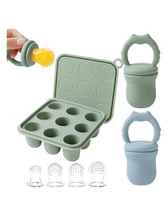 Combo Alimentador de Frutas y Bandeja Congelador Eoopoon Sage