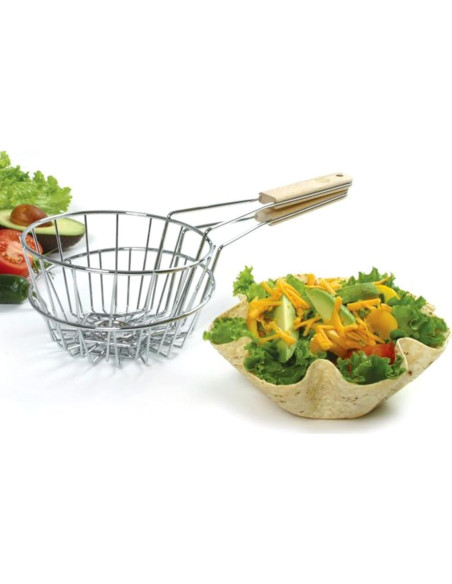 Canasta de Freír Tortillas Norpro 15.88 cm Acero Gris