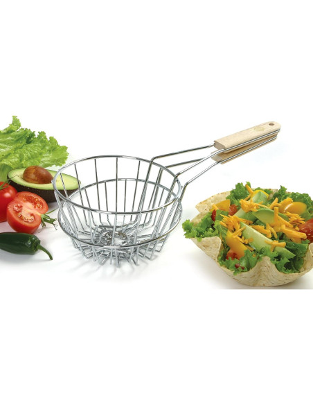 Canasta de Freír Tortillas Norpro 15.88 cm Acero Gris