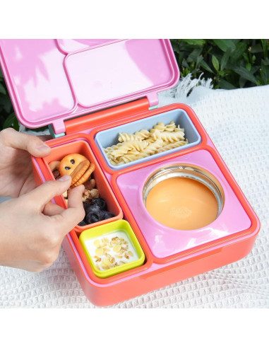 Contenedores de Dips VIOTIIN Silicona 4 Piezas A Prueba de Fugas