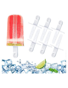 Palitos de Helado Choicy 6 Piezas Plástico Blanco