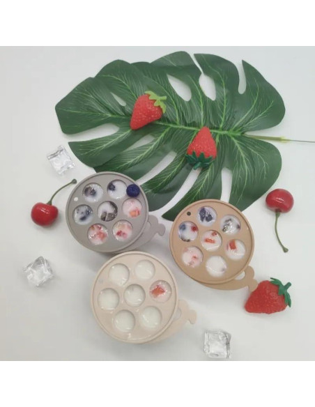 Bandeja Mini Congelador Avee & Co Silicona BPA Free 7 Moldes