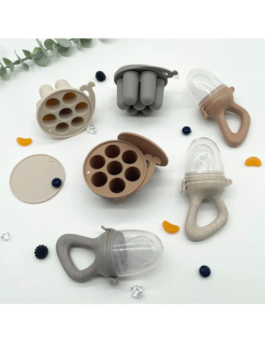 Bandeja Mini Congelador Avee & Co Silicona BPA Free 7 Moldes