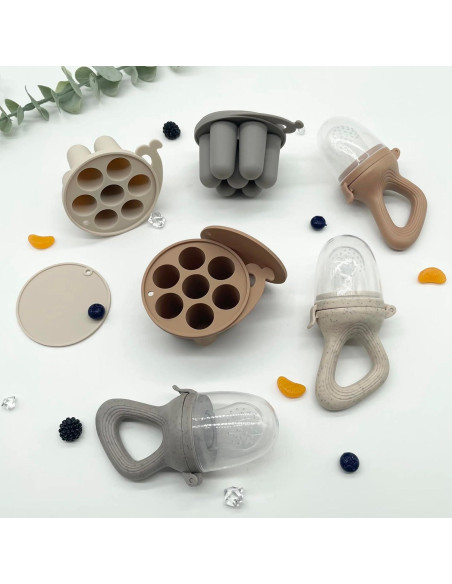 Bandeja Mini Congelador Avee & Co Silicona BPA Free 7 Moldes