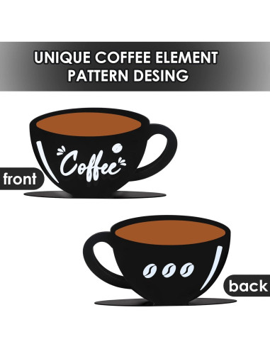 Soporte de Filtro de Café Koluti de Metal, Diseño Elegante, 17x10 cm