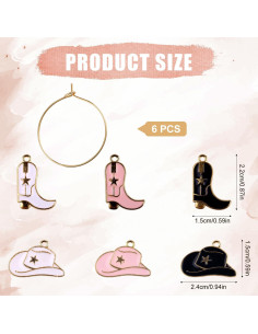 6 Encantos de Vino Botas Vaquero y Sombrero Lasuroa 2