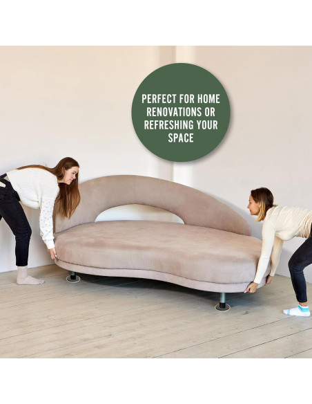 Deslizante de Muebles Tameli - Capacidad 408 kg - Elevador y 4 Deslizantes