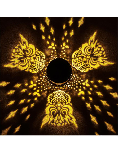 Linterna Solar Colgante de Búho EZTZEN LED Impermeable