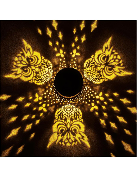 Linterna Solar Colgante de Búho EZTZEN LED Impermeable