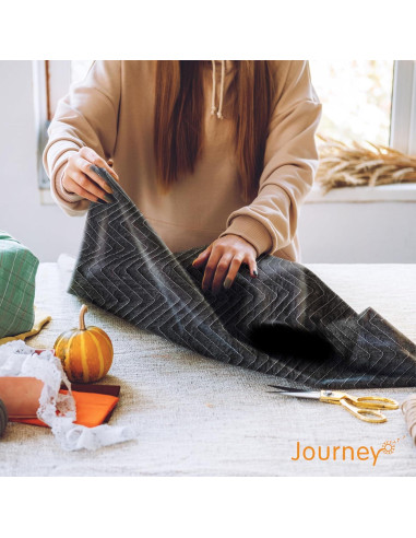 Manteles de Mudanza JourneyO 12 Piezas 203x183 cm Negro