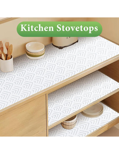 Forro de Estante Antideslizante Cismmy 30.5x300cm PVC Plateado