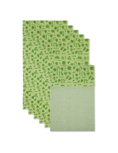 Forros para Refrigerador DII 30.48x60.96 cm 6 Piezas Verde