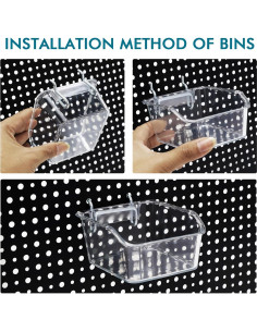 Kit Organizador de Accesorios para Tablero de Clavos Daanxw 248PCS 2