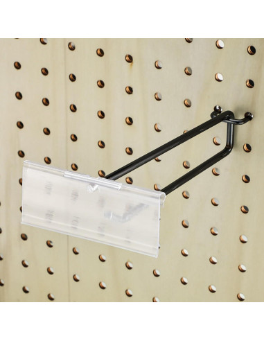 Ganchos de Metal Negro Tandefio 100 Piezas 20.5 cm para Tablero