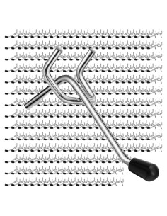 Ganchos para Tablero de Clavos Tatuo 200 Pcs Metal 5 cm