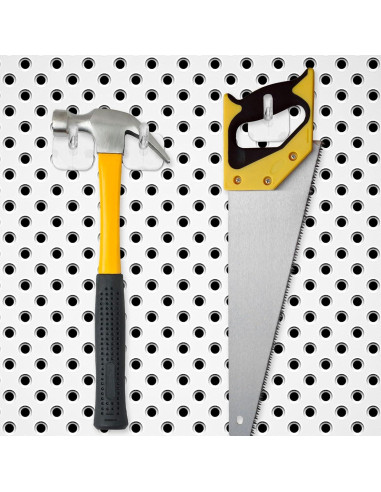 100 Ganchos de Plástico 5 cm Lemecima para Tableros de Clavos