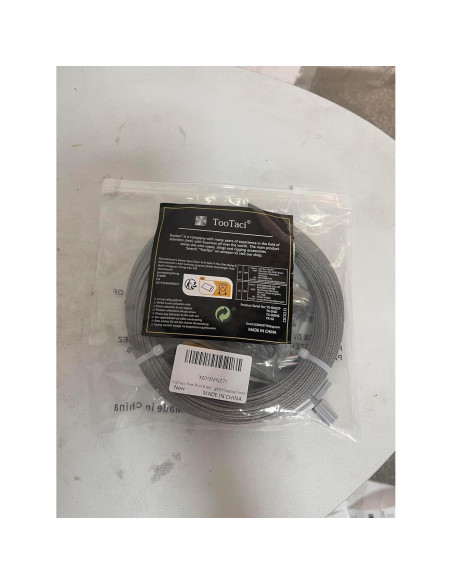 Kit de Cable de Acero Inoxidable 10m 3mm TooTaci para Jardín