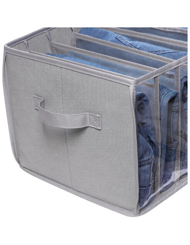 Organizador de Ropa Zilink con 7 Divisiones - 3 Paquetes