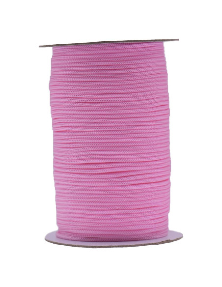 Cuerda de Polipropileno IHKFILAN 1/8" Rosa 100m Trenzada