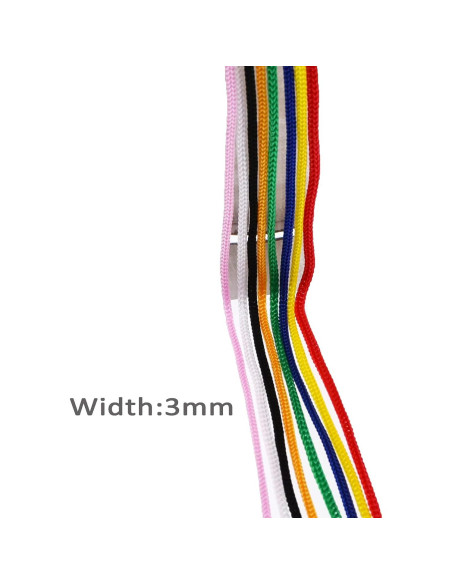 Cuerda de Polipropileno IHKFILAN 1/8" Rosa 100m Trenzada