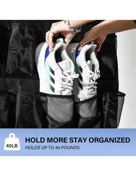 Organizador de Zapatos Teikou 35 Bolsillos Malla 169.5x68.8cm