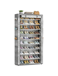 Estante para zapatos OYREL 10 niveles gran capacidad 50-56 pares