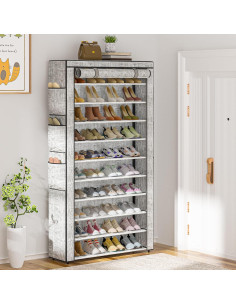 Estante para zapatos OYREL 10 niveles gran capacidad 50-56 pares 2