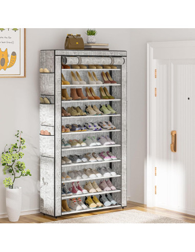 Estante para zapatos OYREL 10 niveles gran capacidad 50-56 pares