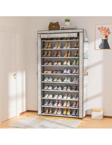 Estante para zapatos OYREL 10 niveles gran capacidad 50-56 pares
