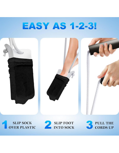 Kit Asistente para Poner y Quitar Calcetines Aomoyun