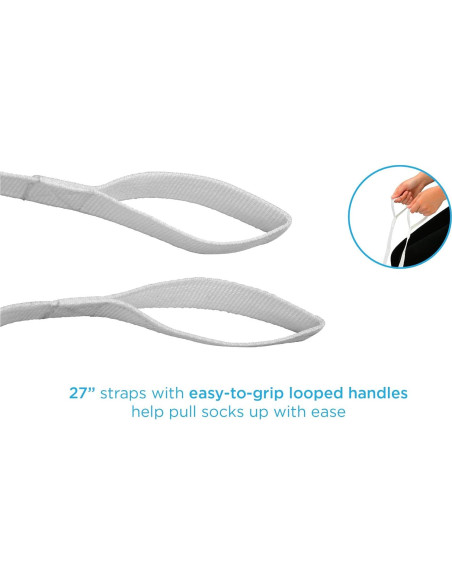 Ayuda para Poner Calcetines NOVA PA-1003 Tela Suave 1.36kg