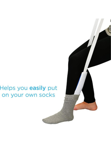 Ayuda para Poner Calcetines NOVA PA-1003 Tela Suave 1.36kg