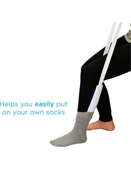 Ayuda para Poner Calcetines NOVA PA-1003 Tela Suave 1.36kg