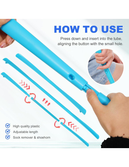 Dispositivo Ayudante para Poner y Quitar Calcetines JFMkaer